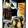 CANDLE COCKTAIL VELADORA HOLY DEATH FORTUNE-MUERTE FORTUNA PAINTED GOLD