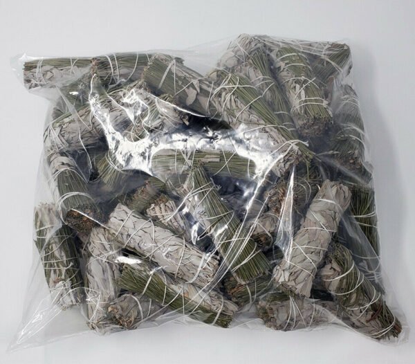 Palo Santo & Sage~Mini White Sage & Pine Smudge Incense 3"-4" Bundle (50 pcs), NEW SALE PRICE
