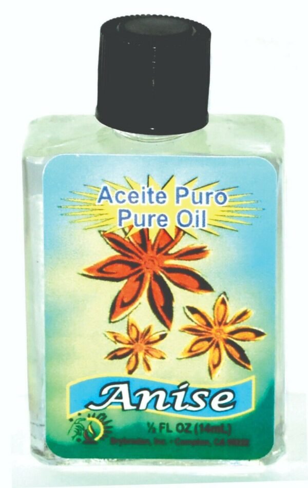 【Magic Oil】BRYBRADAN ANISE PURE OIL - ANIS ACEITE PURO 1/2OZ 1 3 6 12 PCS