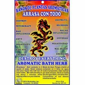 【Bath Herb】Spiritual Aromatic Bath Herb DESTROY EVERYTHING ARRASA CON TODO Bano Hierbas 1oz