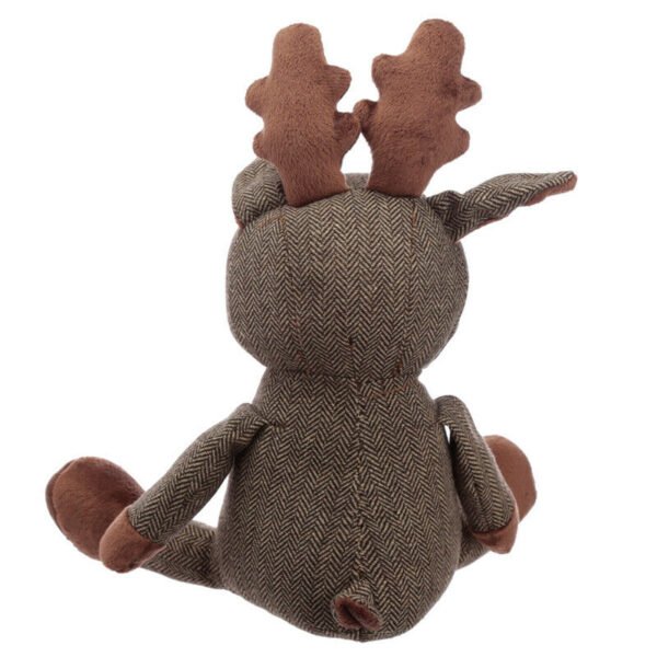 Home Decor~Fun Christmas Reindeer Door Stop - A Strong And Durable 100% Polyester Door Stop