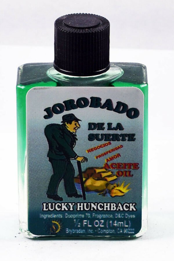 【Magic Oil】BRYBRADAN Lucky Hunchback Oil / Jorobado De La Suerte Aciete - ½fl.oz./14.7ml