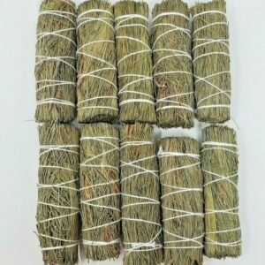 Palo Santo & Sage~10 PACK Pine Sage Smudge Sticks 4-5 inches long "Negativity Removal" Piñon Pine
