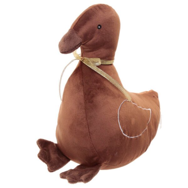 Home Decor~Fun Plush Fabric Duck Design Door Stop Doorstop Animal Lover Home Decor Ornament