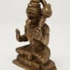 Hinduism Statues & Figures~Brass Antique Finish Blessing Hanuman 3"H 2"W