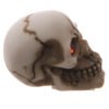 Home Decor~Novelty Mini Red Eyed Skull Decoration Ornament Fantasy Gothic Decoration