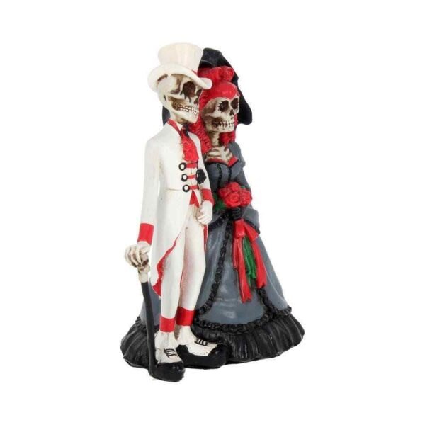 Magicun Giftware~Forever By Your Side 14cm Skeleton Figurine Small