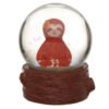 Collectable design~Collectable Sloth Snow Globe Waterball Snowblower Glitter Shaker Ornament Gift
