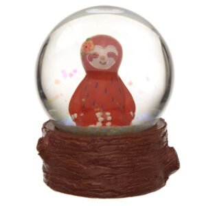 Collectable design~Collectable Sloth Snow Globe Waterball Snowblower Glitter Shaker Ornament Gift