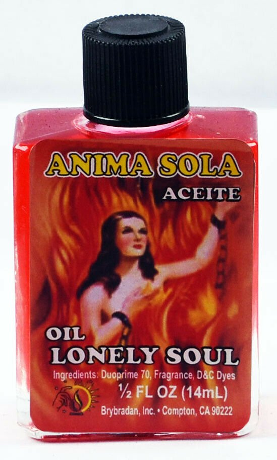 【Magic Oil】BRYBRADAN Lonely Soul Enemies Oil / Anima Sola Aciete - ½fl.oz./14.7ml