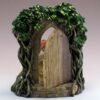 Fairy Collection~Forest Fairy At Open Door Figurine Statue With LED Light 8.75" High New In Box!