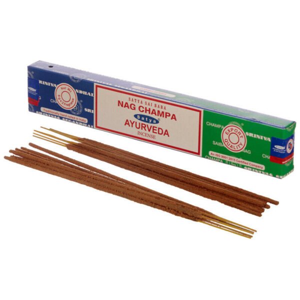 Home Fragrance~SATYA Sai BaBa Nag Champa & Ayurveda Incense Sticks 12 x 14 sticks