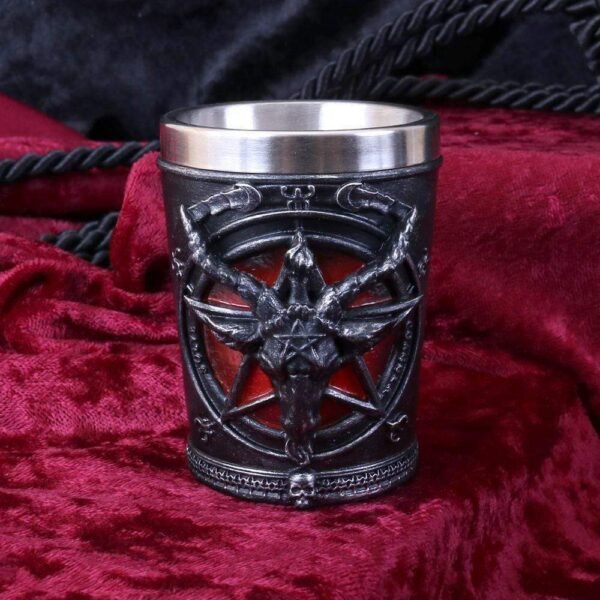 Magicun Giftware~Baphomet Shot Glass 7cm Baphomet Shotglass