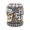 Magicun Giftware~Iron Cross Skull Tankard 14cm Skull Tankard