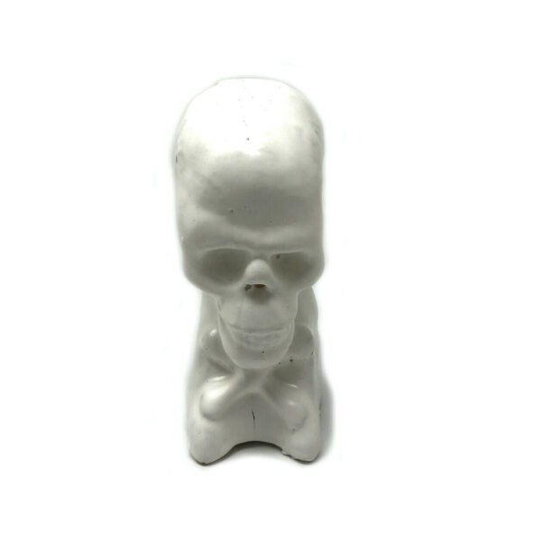 Magic Candle~White Skeleton Image Figurine Spell Candle Pagan Wicca Hoodoo