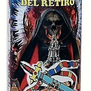 CANDLE COCKTAIL AROMATIC HOLY DEATH RETIREMENT-SANTA MUERTE DEL RETIRO