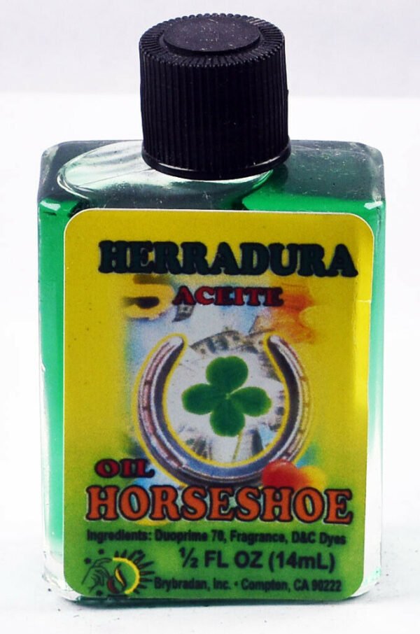 【Magic Oil】BRYBRADAN Horseshoe Oil / Herradura Aciete - ½fl.oz./14.7ml