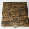 Wicca & Paganism~NEW Seven Chakra Wooden Carved Box, 4 x 6", Hand Carved, Brand New