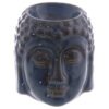 Home Fragrance~Ceramic Crackled Glaze Buddha Head Oil Wax Melt Burner Decoration Fragrance Home