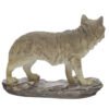 Home Decor~Moonlight Protector Protector of the North Wolf Figurine
