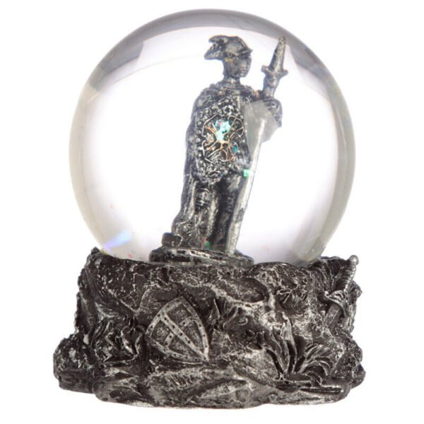 Collectable design~Novelty Collectable Knight Snow Globe Glitter Shaker