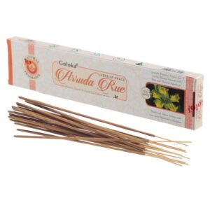 Home Fragrance~Goloka Incense Sticks- Arruda Rue 12 boxes (144 sticks)