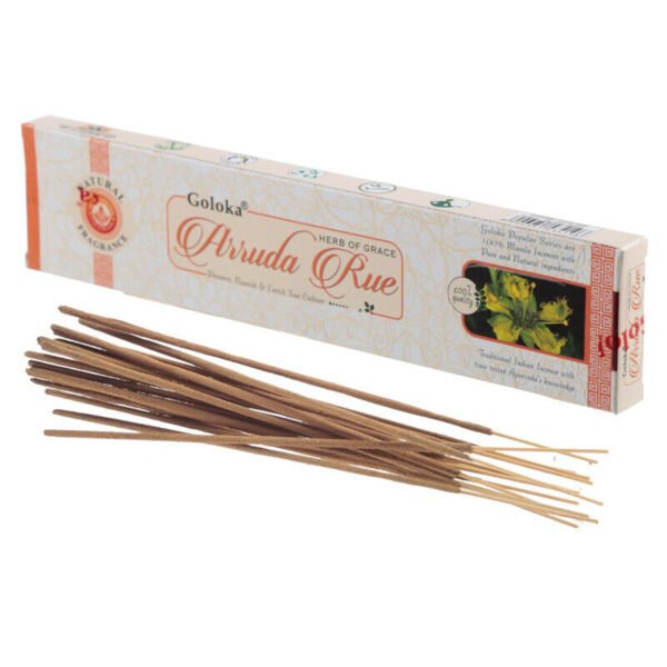 Home Fragrance~Goloka Incense Sticks- Arruda Rue 12 boxes (144 sticks)