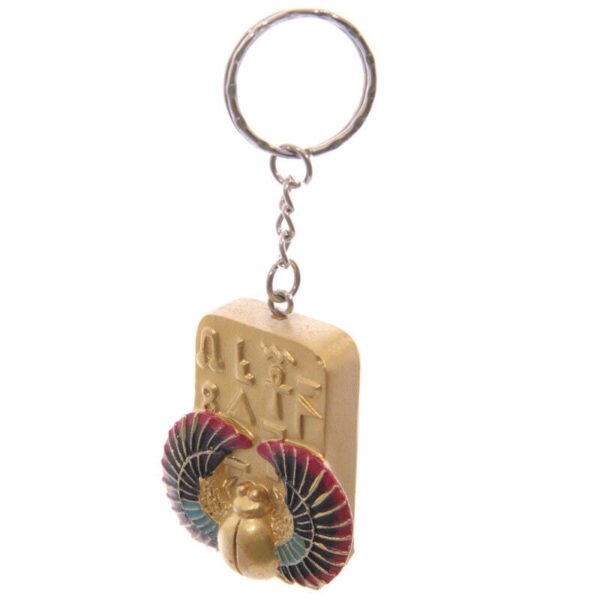 Collectable design~Gold Egyptian Keyring Ancient Egypt Figurines