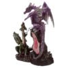 Collectable design~Dark Legends Treasure Geode Dragon Collectable Dragon figurine ornament 22 cm