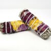 Palo Santo & Sage~White Sage with Rose Petals 3-4" Smudge Stick. (3 PACK)
