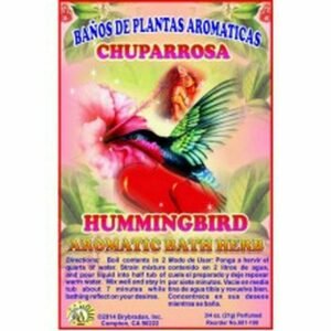 【Bath Herb】Spiritual Aromatic Bath Herb HUMMINGBIRD CHUPARROSA Bano de Hierbas 1oz
