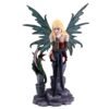 Fairy Collection~Fairy In Red With Dragon Sitting On Pillar Figurine Statue 8.25" High New
