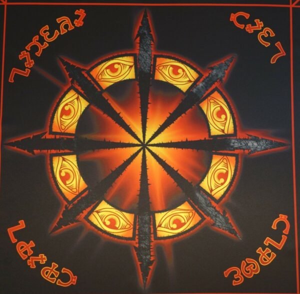 MagicunTarot Cloth~Tablecloth Ritual Ceremonial Altar Circle of Chaos