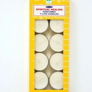 Home Fragrances ~Satya SPIRITUAL HEALING Scented T-Lite Candles (12/box) - NEW