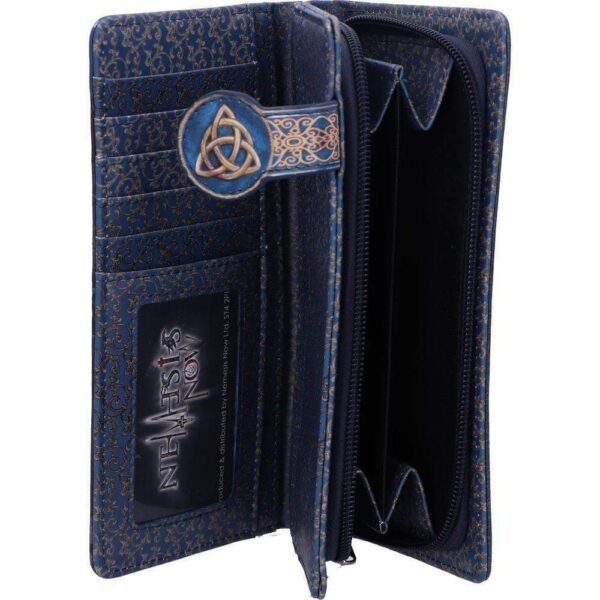 Magicun Giftware~A Brush With Magick Embossed Purse (Lp) 18.5cm Cat Purse