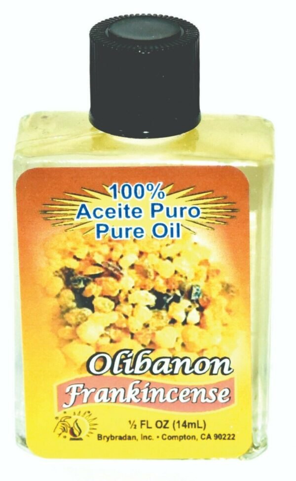 【Magic Oil】BRYBRADAN FRANKINCESE PURE OIL - OLIBANO INCIENSO DE IGLESIA 1/2OZ 1 3 6 12 PCS