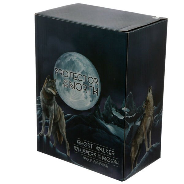 Home Decor~NEW White Wolf Figurine Ghost Walker Protector of the North Wolves