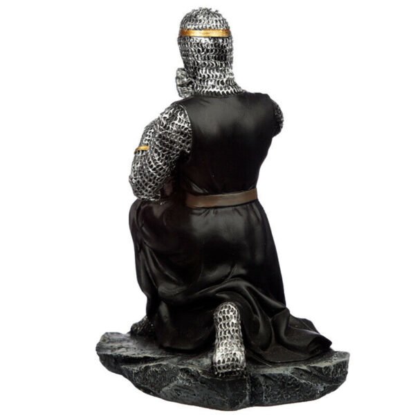 Home Decor~Collectable Dark Knight Kneeling Figurine Fantasy Ornament