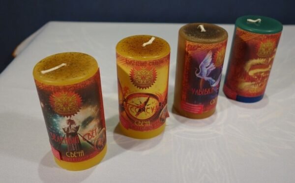 MagicunTarot Cloth~Set of Candles Magic Wicca - Magic desires