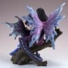Fairy Collection~Pink Fairy Laying On Tree With Purple Dragon Figurine Statue 8.5" High New
