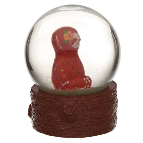 Collectable design~Collectable Sloth Snow Globe Waterball Snowblower Glitter Shaker Ornament Gift
