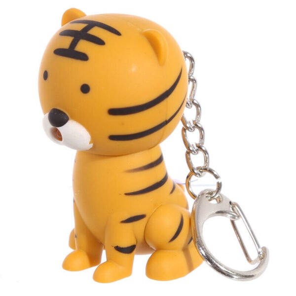 Collectable design~Novelty Led Zoo Designs Key Rings With Sound