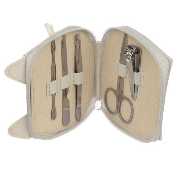 Collectable Design~Fun Shaped Feline Fine Cat Manicure Set Cutters File Cuticle Tool Kit