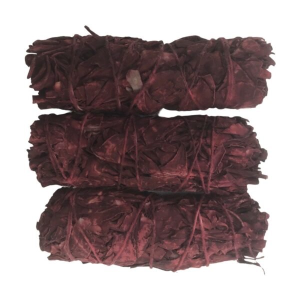 Witchcraft~Dragons Blood & White Sage Incense Wand 4" Cleansing Negativity Removal Stick