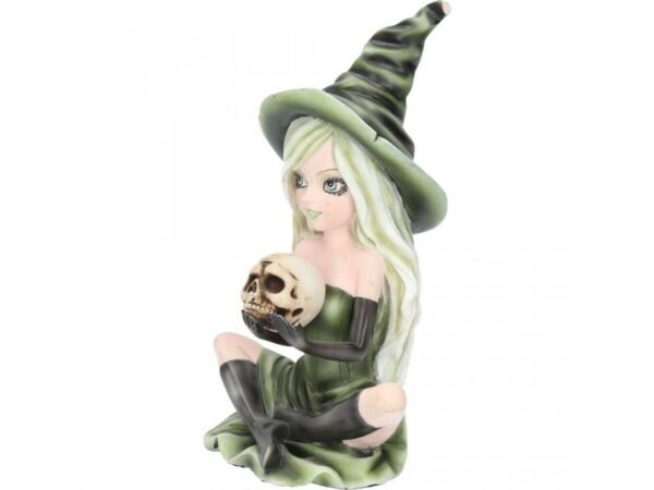 Magicun Giftware~Nemesis Zelda Rosa Aradia Regan Witch Fairy Figurine Skull Ornament Cat Decor