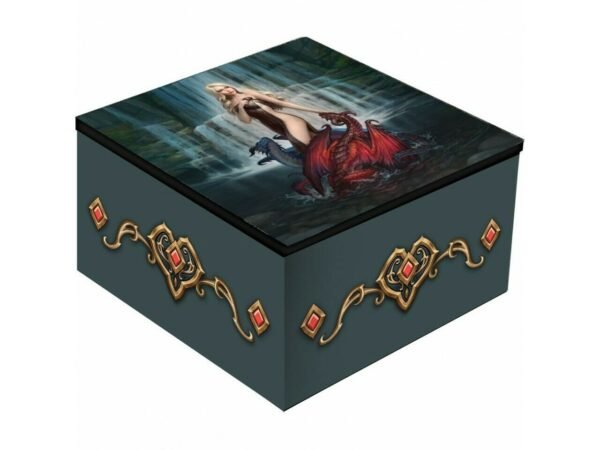 Magicun Giftware~Designer Mirror Trinket Jewellery storage Box Gothic Altar Decor
