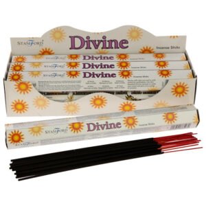 Home Fragrance~6 Packs Stamford Hex Divine Incense Sticks - Box Joss Multi Bulk Buy Boxes