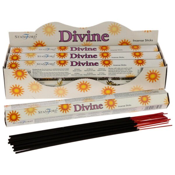 Home Fragrance~6 Packs Stamford Hex Divine Incense Sticks - Box Joss Multi Bulk Buy Boxes