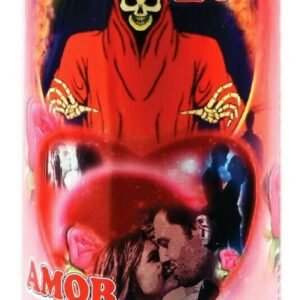CANDLE COCKTAIL AROMATIC HOLY DEATH LOVE - SANTA MUERTE AMOR
