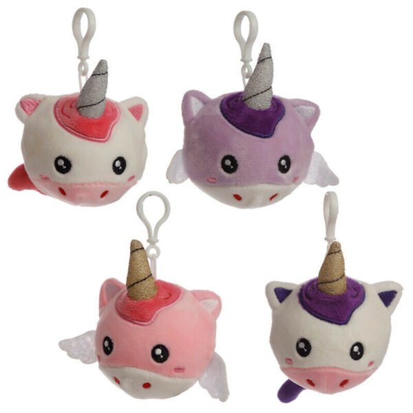 Collectable design~Unicorn squishy cuddlies cute Keyring
